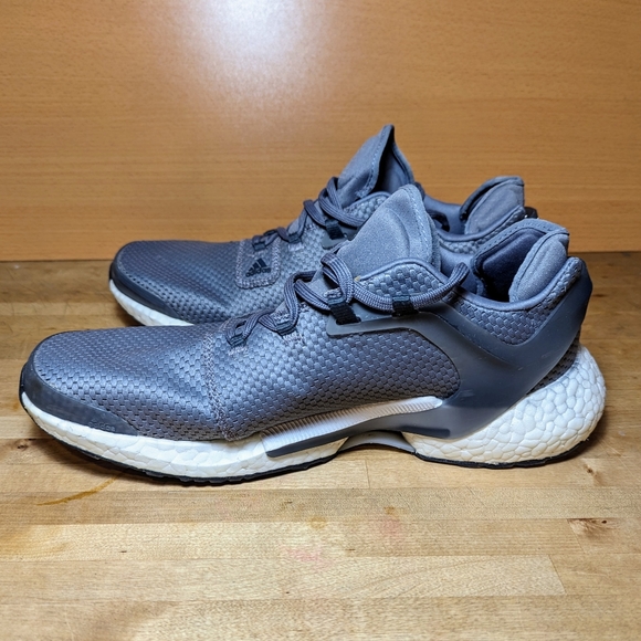 Adidas Alphatorsion BOOST FV6169 grey three/core black Men's 10.5 - Picture 5 of 6